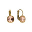 Earrings Camps & Camps Square Vintage Rose