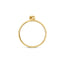 Blush ring 14k gold 1193YGO