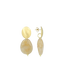 Lott Earrings Squeezed Drop - Natural Mix