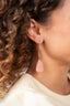 Lott Earrings Cone S - Coral