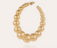 Gas Bijoux Earrings Andy Large Size Gold