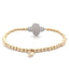 PScallme Bracelet Clover Pave