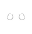 Anna + Nina Small Organic Hoop Oorbellen