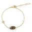 Pure by Nat Bracelet Oval Stone Smoky Quartz