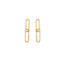 Blush earrings 14k gold 7262YGO