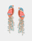 Olivia Dar Oorbellen Kingfisher Pink Turquoise