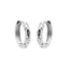 Karma Earrings Hinged Hoops LILOU Star