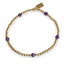 PScallme Bracelet Dot 5 Small Purple