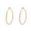 Anna + Nina Large Organic Hoop Oorbellen