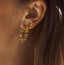 EARRINGS ANNA + NINA COILED BIG HOOP EARRINGS