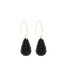 Lott Earrings Cone S - Black