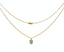 MAS Jewel Necklace Double Moss Agate