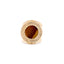 PScallme Ring Flat Stone Brown Striped