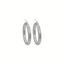 Classic Hoops Silver 4.0cm