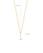 Blush necklace 14k gold 3093YGO