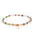 Mix 3 multi 2mm gold coloured