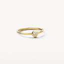 Blush Ring Zirkonia in gladomzetting 14k Goud 1273YZI