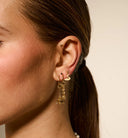 SINGLE EARRING ANNA + NINA SINGLE PLAIN RING EARRING MEDIUM