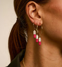 Anna + Nina Single Plain Ring Earring S