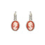 Oorbellen Camps & Camps Rope Cameo Coral