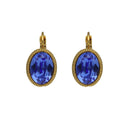 Oorbellen Camps & Camps Rope Ovaal Sapphire