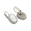 Oorbellen Camps & Camps Rope Ovaal Cameo Blue