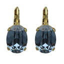 Oorbellen Camps & Camps Ovaal Denim Blue