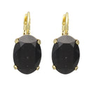 Oorbellen Camps & Camps Ovaal Jet Black