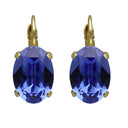 Oorbellen Camps & Camps Ovaal Sapphire