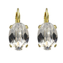 Oorbellen Camps & Camps Ovaal Silver Dust