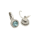 Oorbellen Camps & Camps Rope Rond Denim Blue