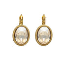 Oorbellen Camps & Camps Rope Ovaal Golden Shadow