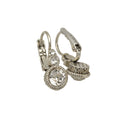 Oorbellen Camps & Camps Rond Dubbel Silver Dust