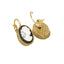 Oorbellen Camps & Camps Rope Ovaal Cameo Black