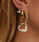 Anna + Nina Oorbellen Dazzling Hoop
