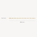 Blush Armband Koordmotief Schakels 14k goud 2229YGO