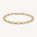 Blush Armband Variërend Schakelpatroon 14k goud 2255YGO