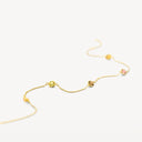 Blush Armband Citrien en Rookkwarts Bedels 14k goud 2266YFC