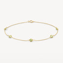 Blush Armband Peridot Bedels 14k goud 2266YGP