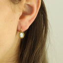 Oorbellen Camps & Camps Rope Cameo Blue
