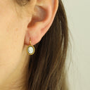 Oorbellen Camps & Camps Rope Cameo Coral