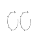 Anna + Nina Big Stage Light Hoop Oorbellen