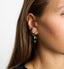 Anna + Nina Small Archetype Hoop Oorbellen