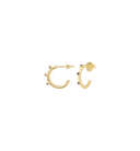 Anna + Nina Small Stage Light Hoop Oorbellen