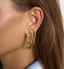 Anna + Nina Single Show Cat Chain Stud