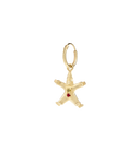 Anna + Nina Single Pierrot Ring Oorbel