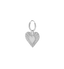 Anna + Nina Single Rhapsody Love Ring Oorbel