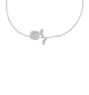 Anna + Nina Honourable Rose Armband zilver