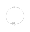 Anna + Nina Honourable Rose Armband zilver