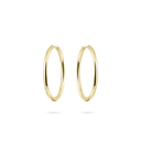 Gisser Jewels Tube Statement Hoop Oorbellen